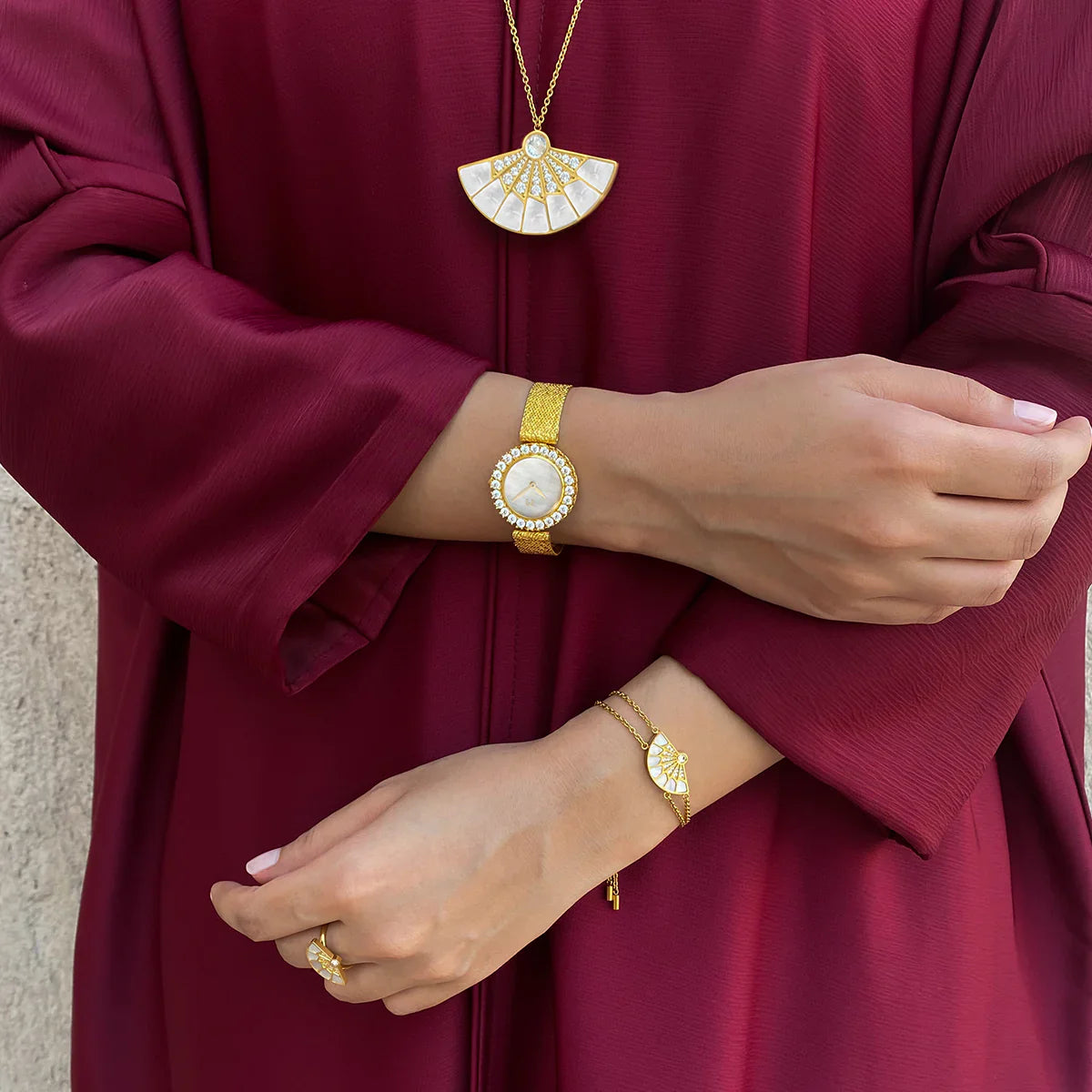 Fan / Bracelet Gold