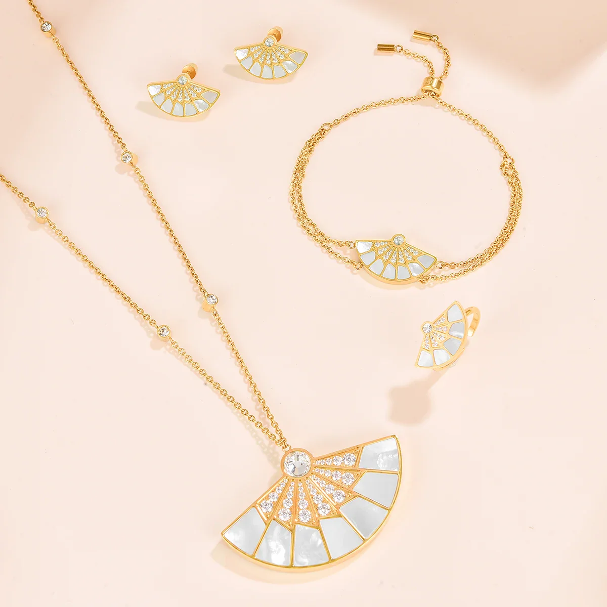 Fan / Set Gold