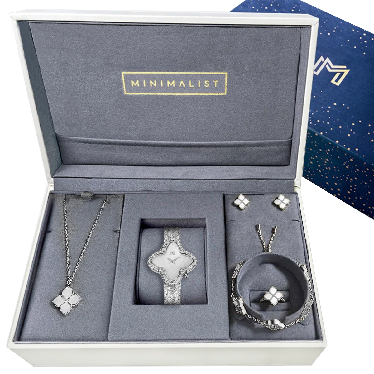 Alia / Joory Pearl Silver - Gift Set