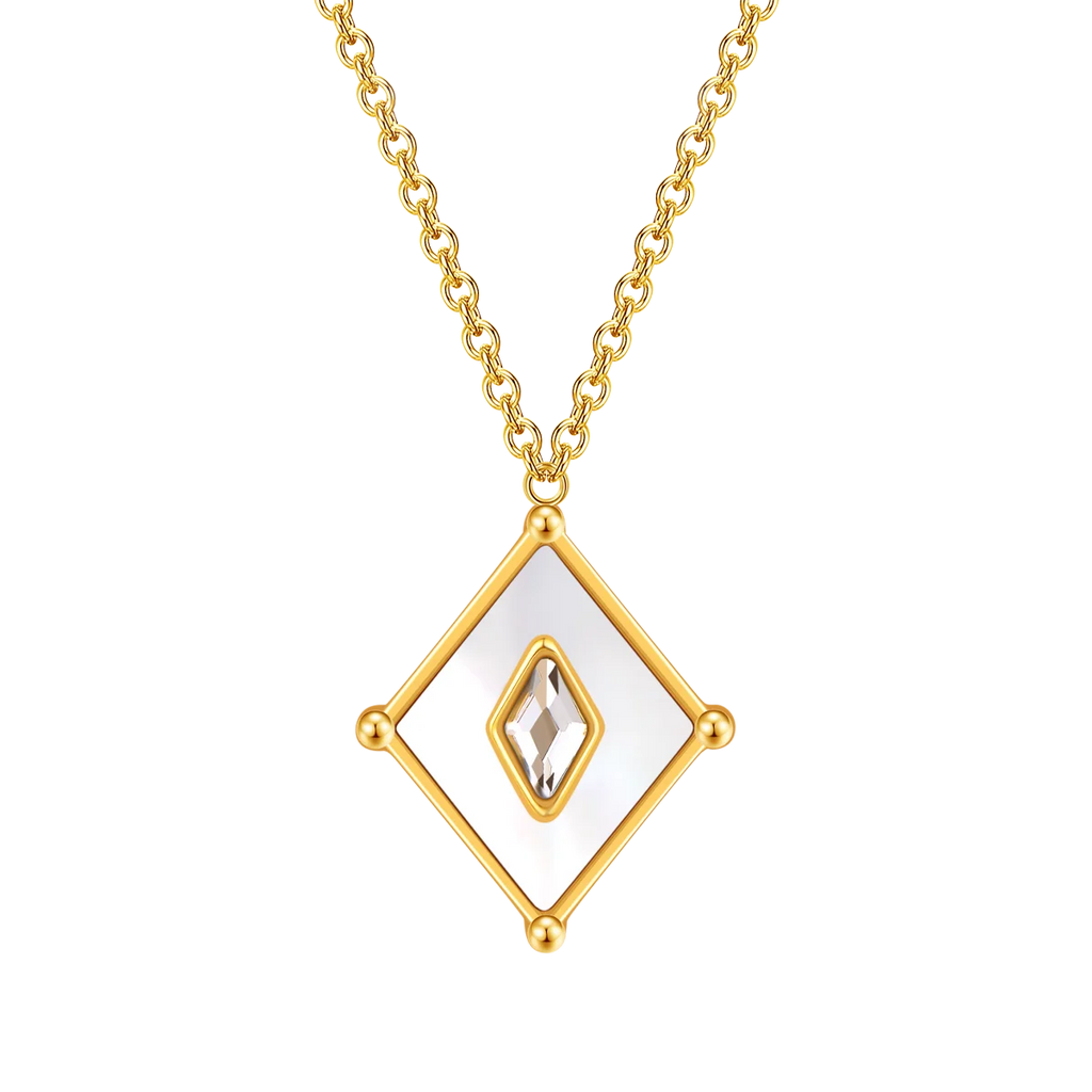 Kite / Necklace Pearl Gold