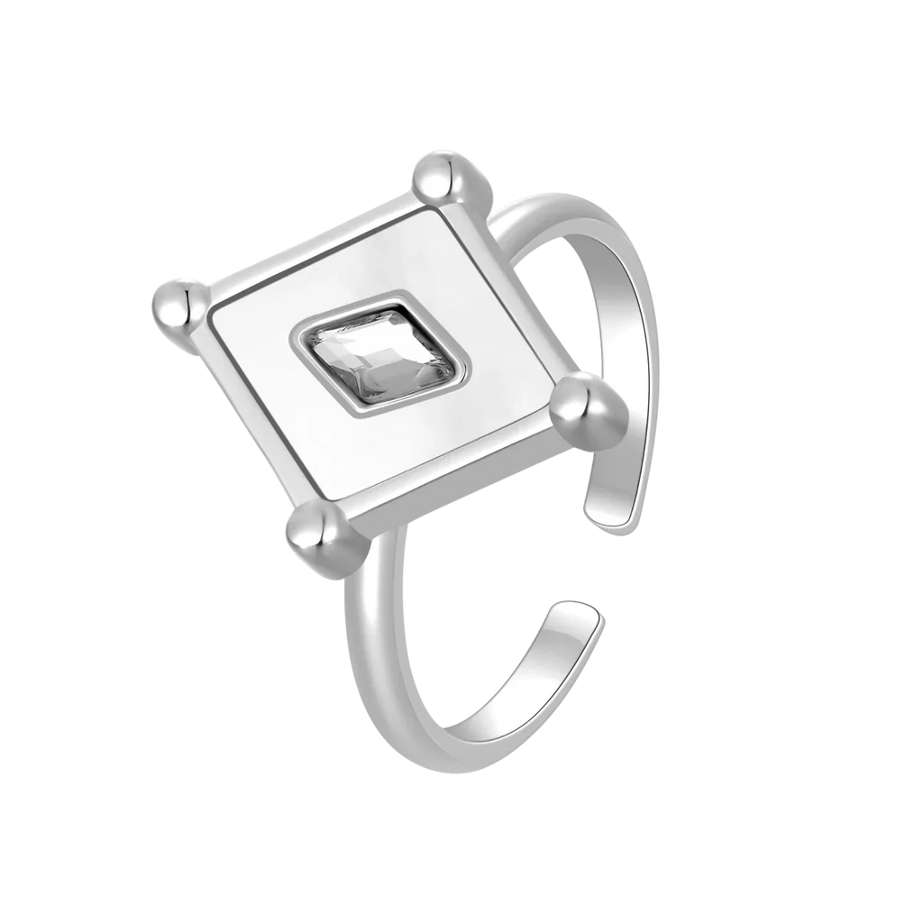 Kite / Ring Pearl Silver