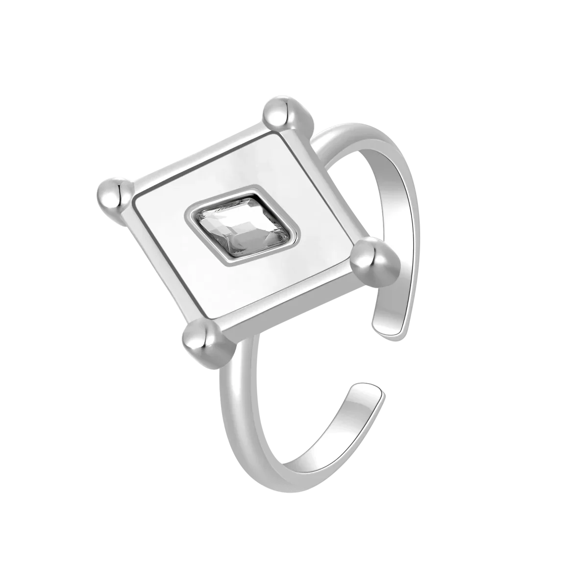 Kite / Ring Pearl Silver