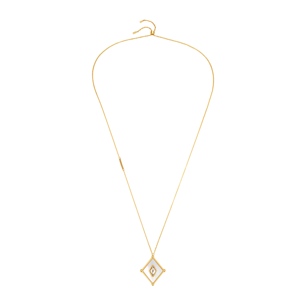 Kite / Necklace Pearl Gold