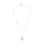 Kite / Necklace Pearl Gold