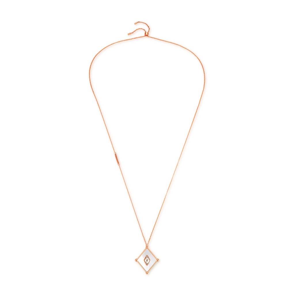 Kite / Necklace Pearl Rose Gold