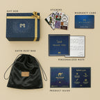Travel Pouch Navy / Silver
