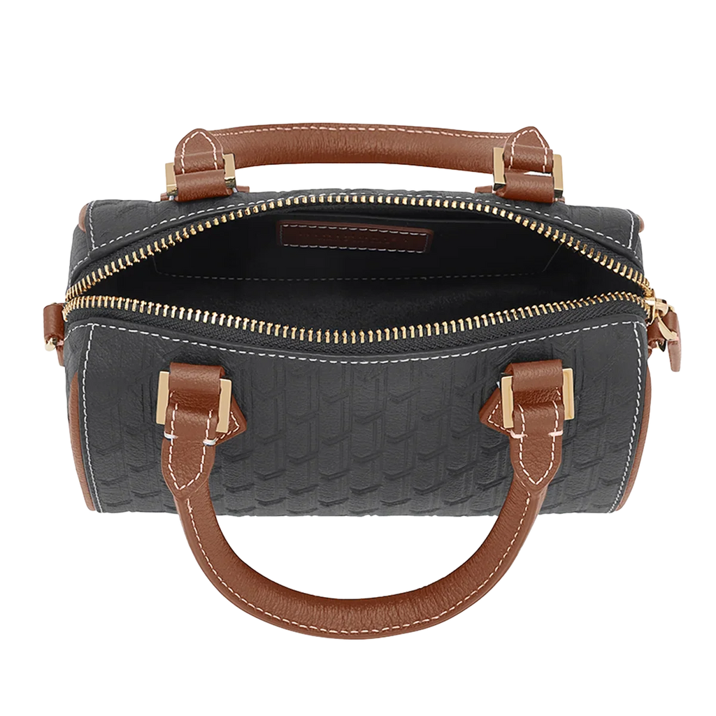 Reem Handbag / Black & Tan