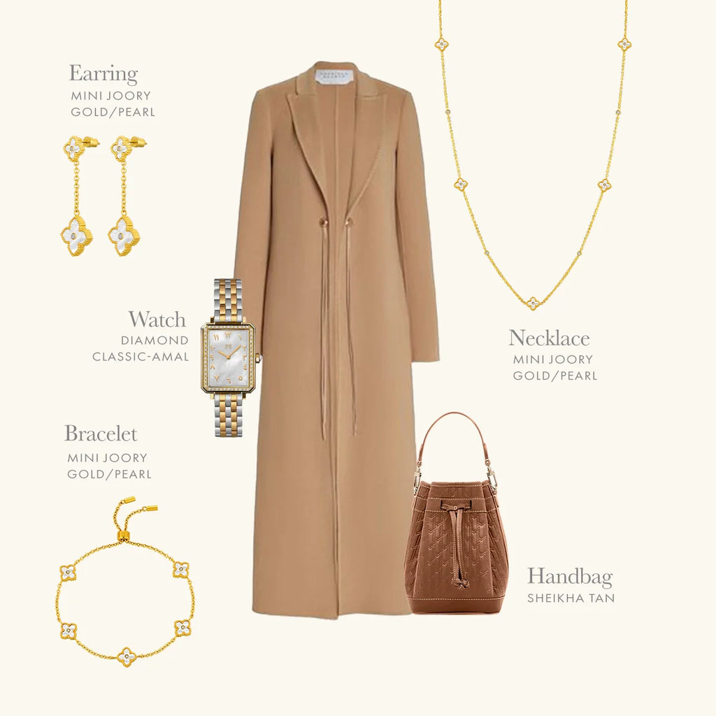Sheikha Handbag / Tan