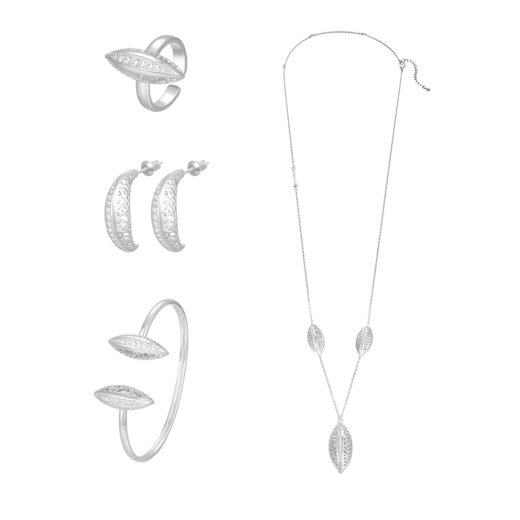 Leaf / Set Silver