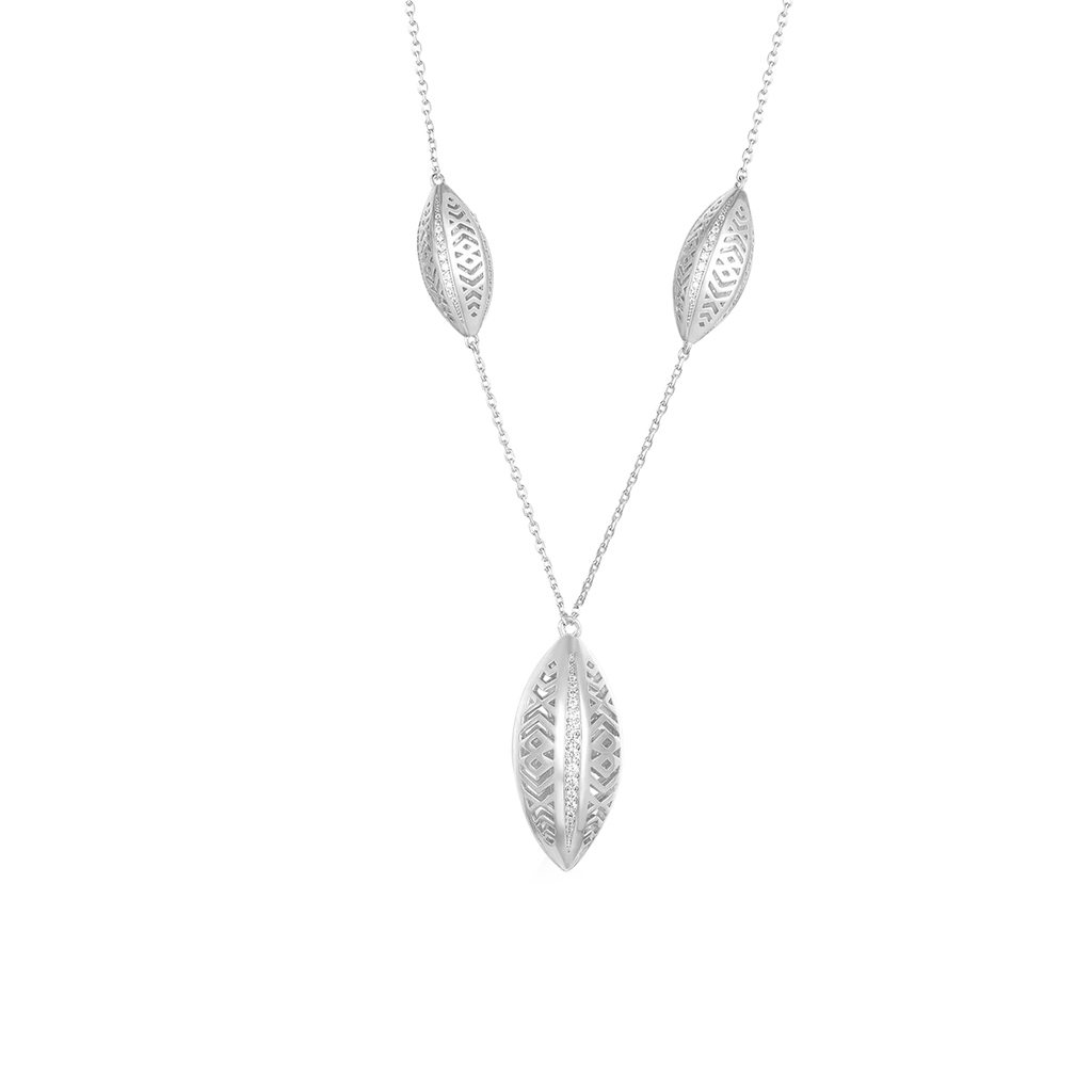 Leaf / Necklace Silver