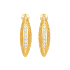 Leaf / Earrings Gold