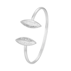 Leaf / Bangle Silver