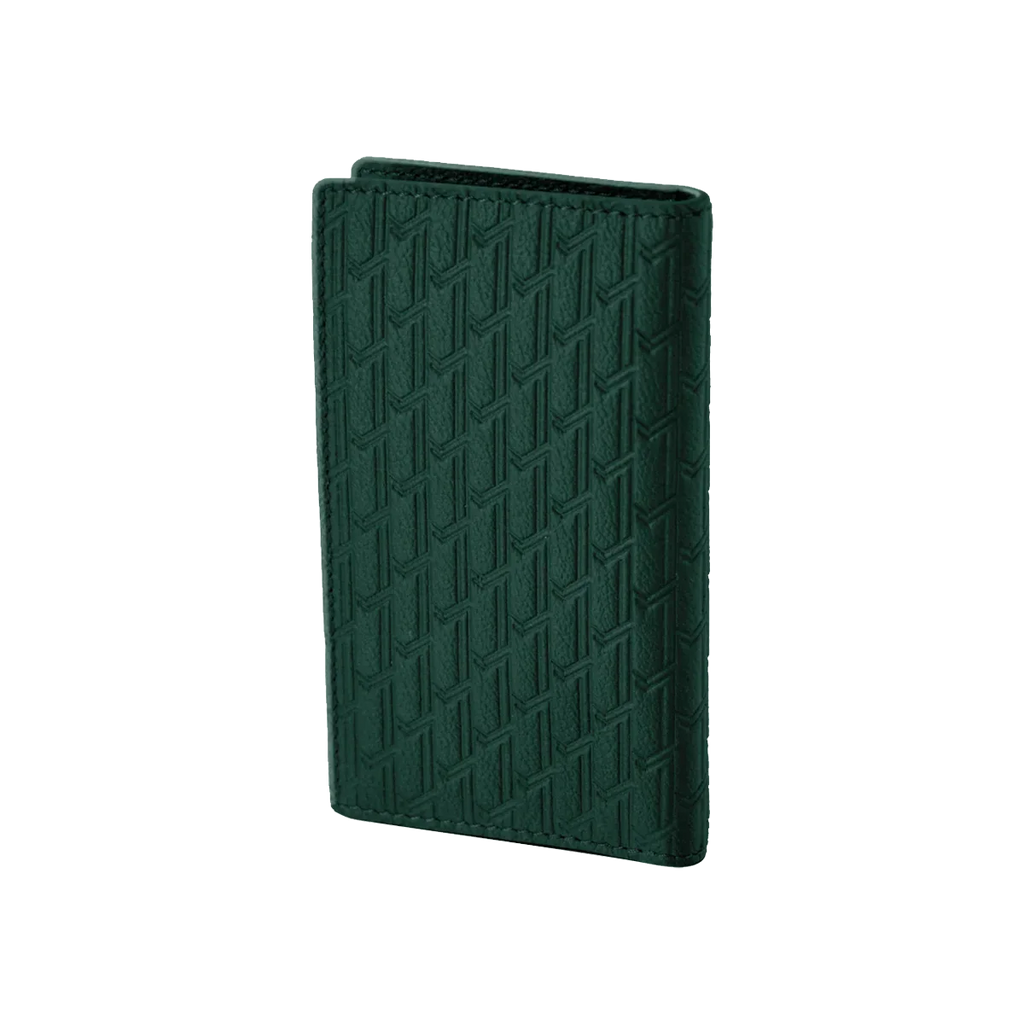 Camel Leather Green / Silver