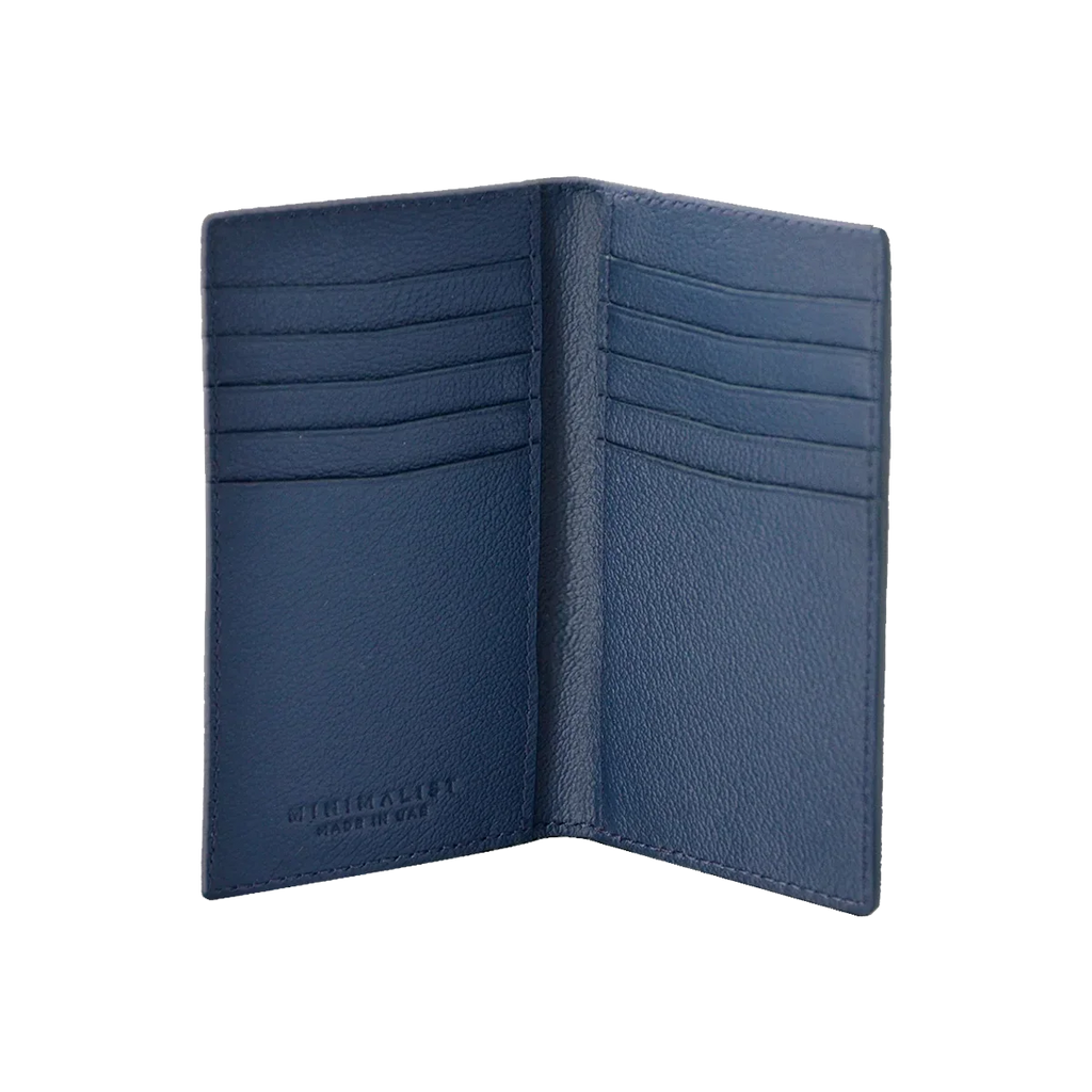 Camel Leather Navy / Silver