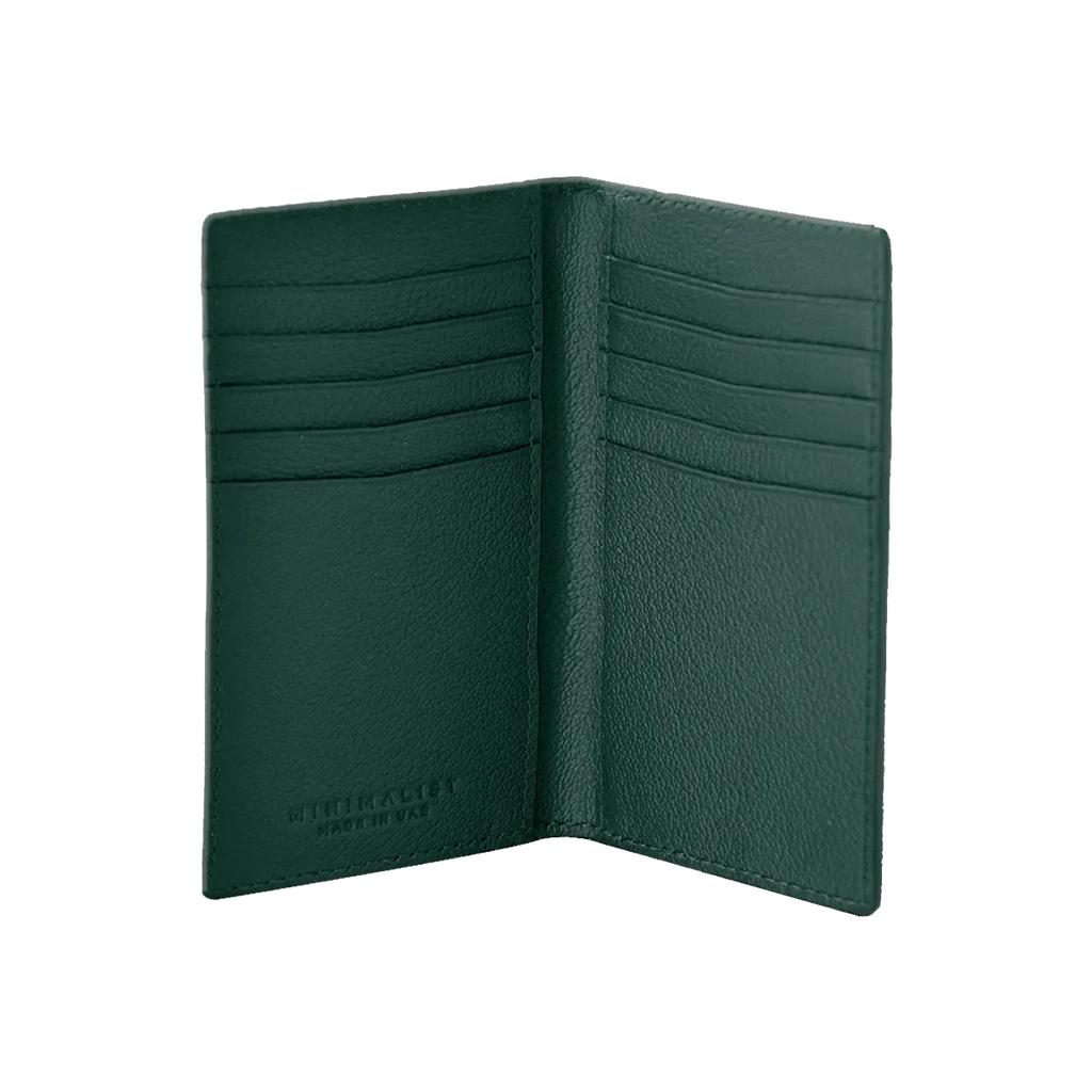 Camel Leather Green / Silver