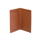 Camel Leather Black & Tan / Silver