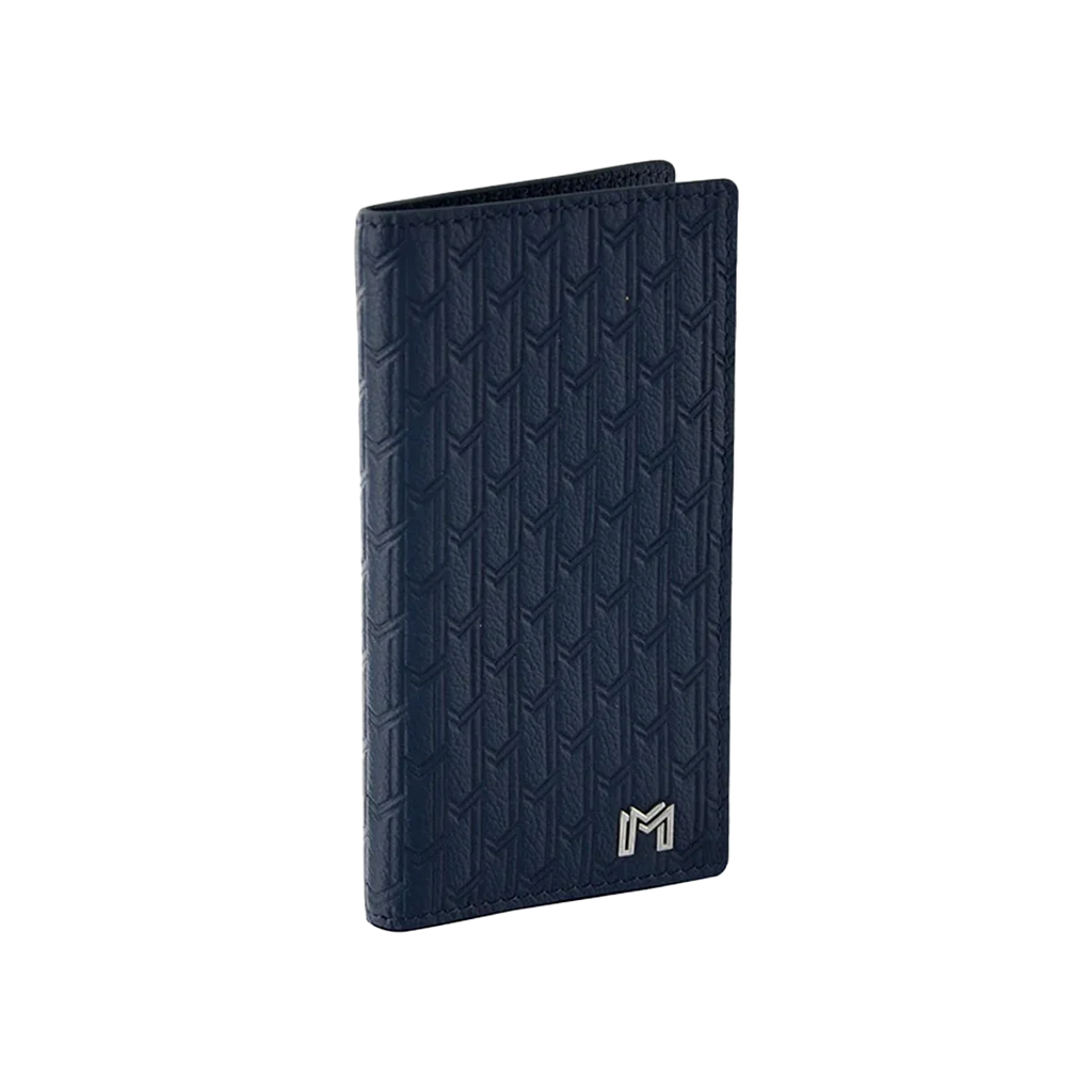 Camel Leather Navy / Silver