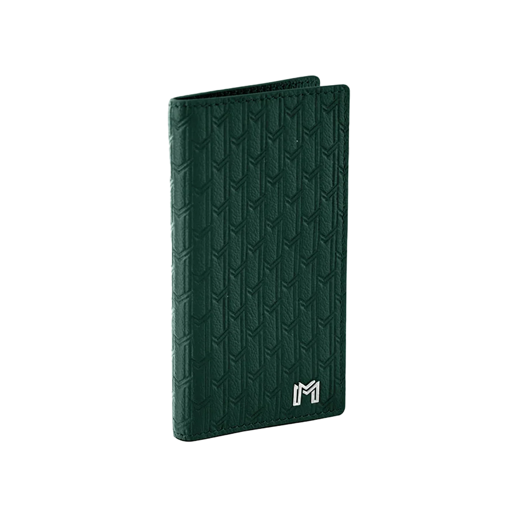 Camel Leather Green / Silver