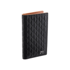 Camel Leather Black & Tan / Silver