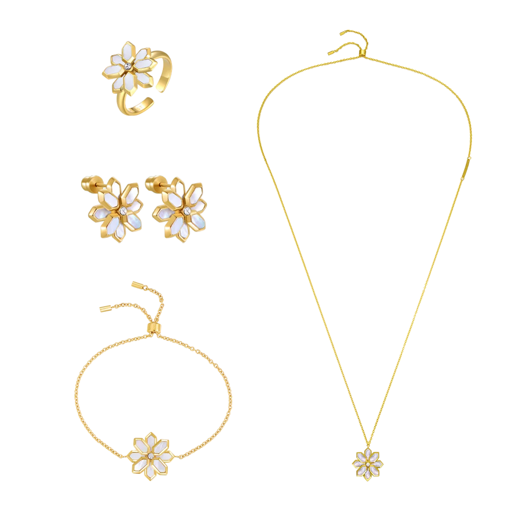 Lotus / Set Pearl Gold