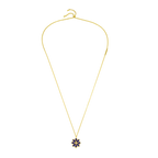 Lotus / Necklace Blue Gold