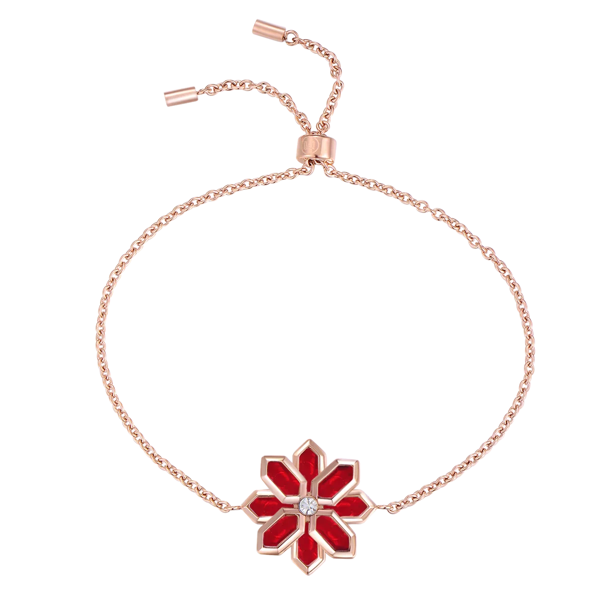 Lotus / Set Red Rose Gold