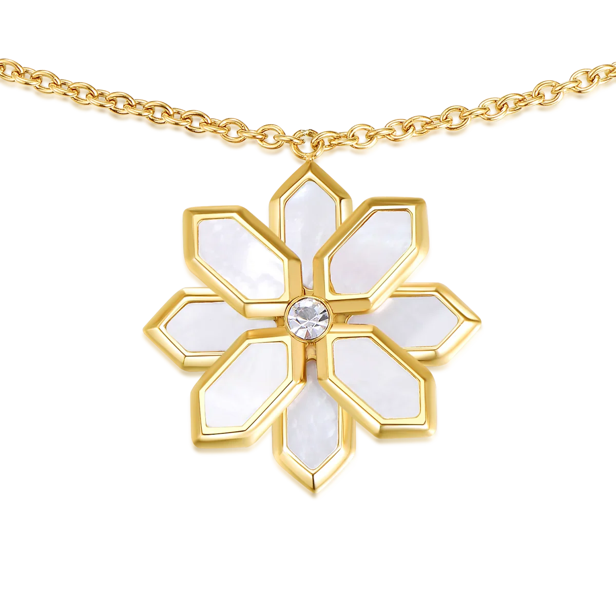 Lotus / Bracelet Pearl Gold