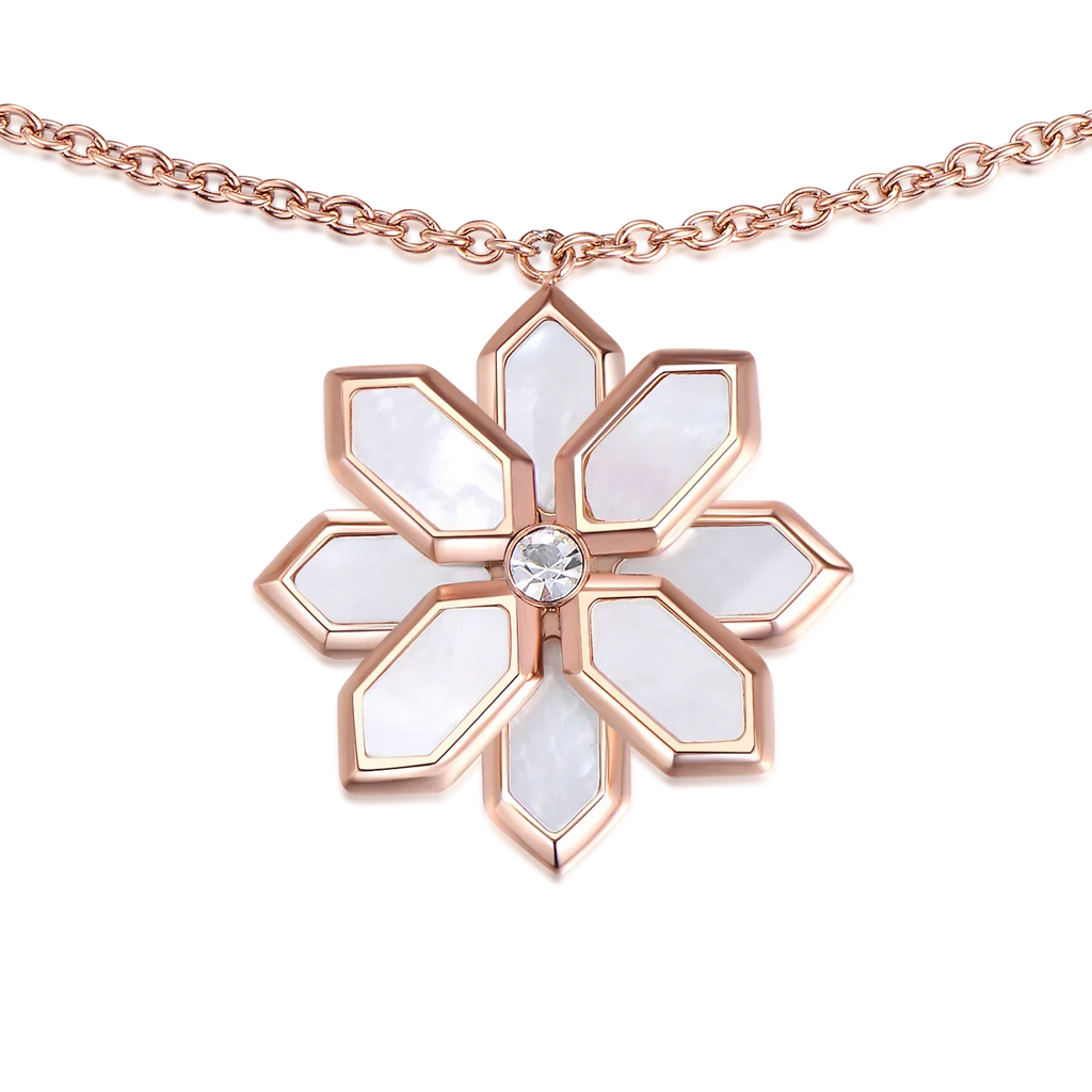 Lotus / Bracelet Pearl Rose Gold