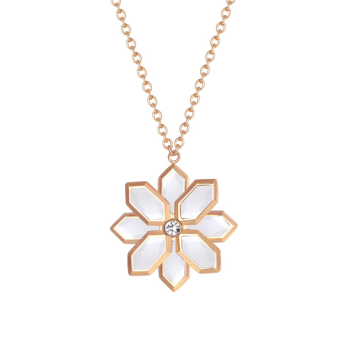 Lotus / Set Pearl Rose Gold
