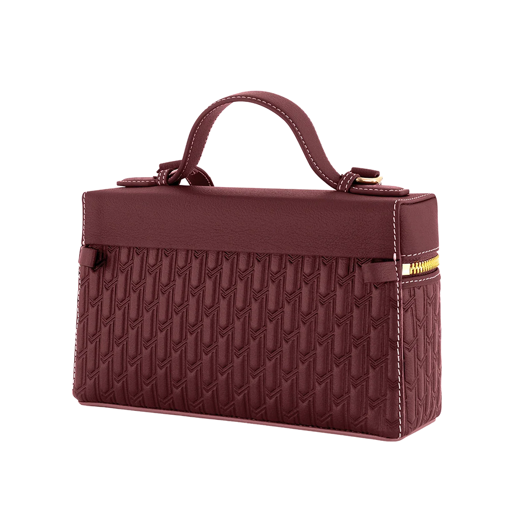 Maitha Handbag / Burgundy