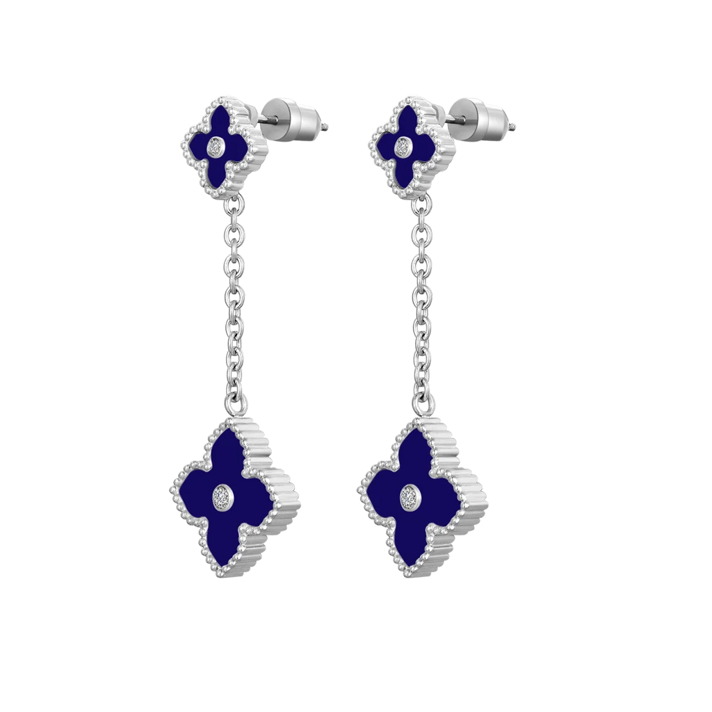 Mini Joory / Earrings Blue Silver
