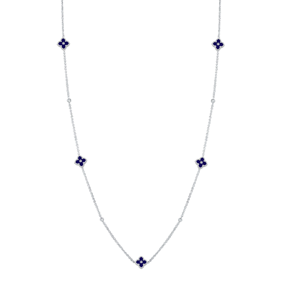 Mini Joory / Necklace Blue Silver
