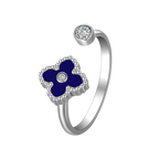 Mini Joory / Ring Blue Silver