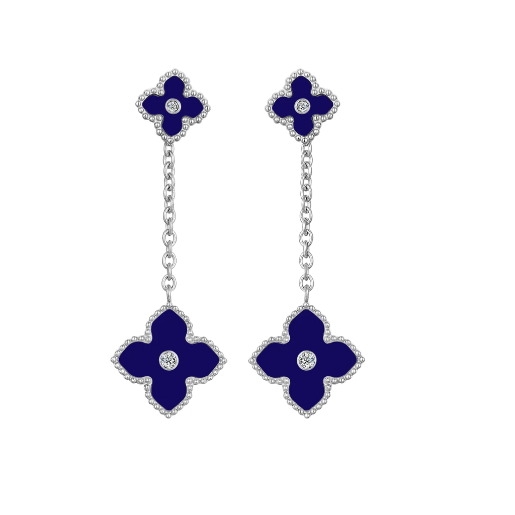 Mini Joory / Earrings Blue Silver