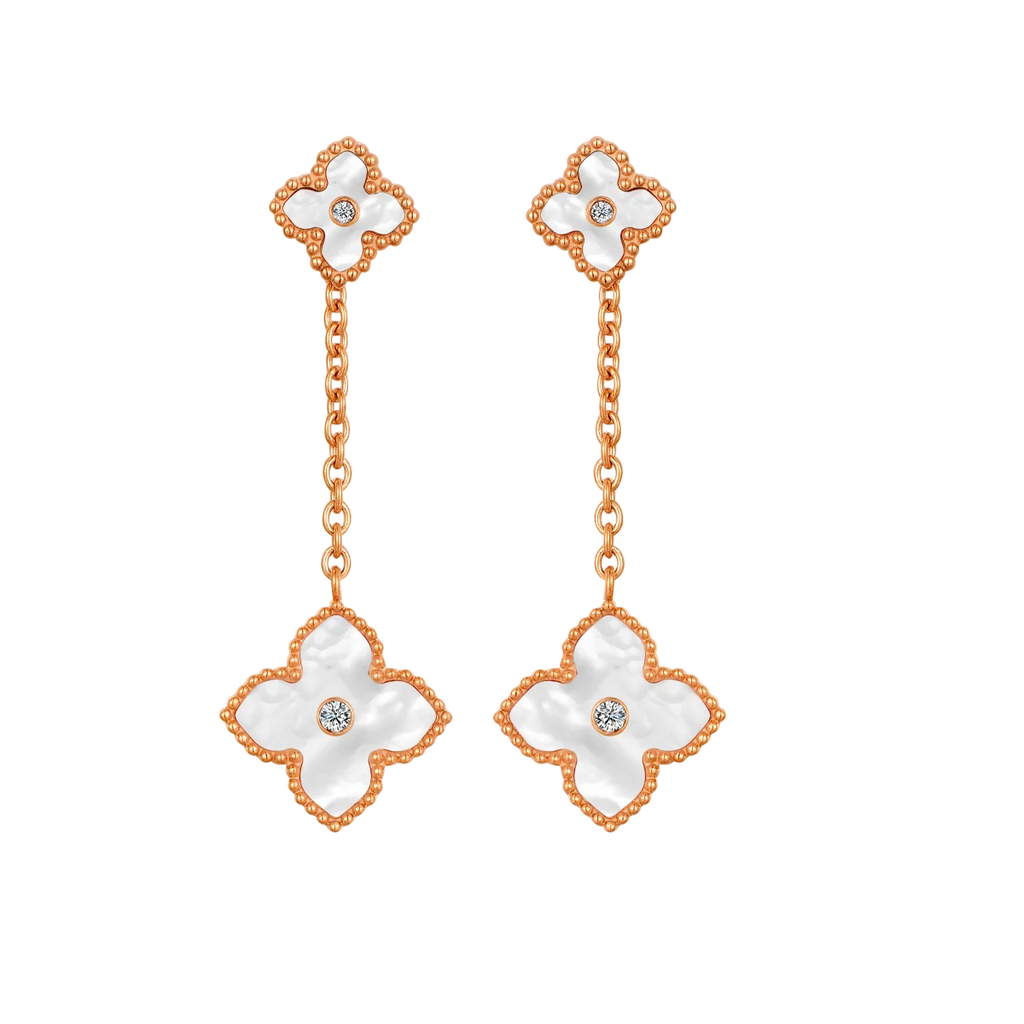 Mini Joory / Earrings Pearl Rose Gold