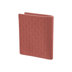 Camel Leather Pink / Silver