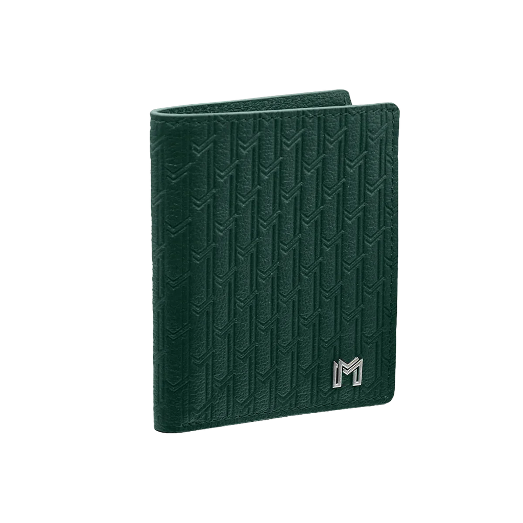 Camel Leather Green / Silver