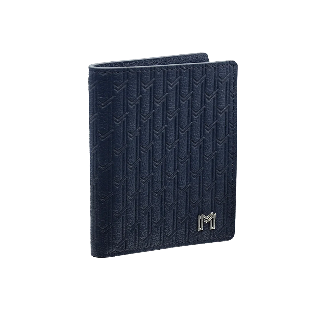 Camel Leather Navy / Silver