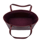 Mini Tote Bag / Burgundy