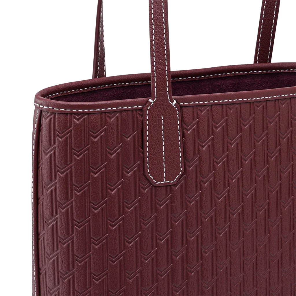Mini Tote Bag / Burgundy