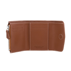Camel Leather Black & Tan / Silver
