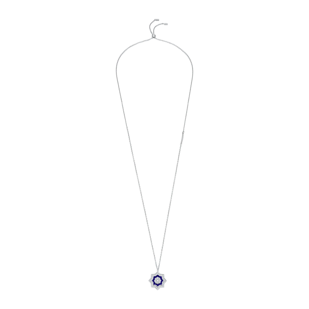 Najm / Necklace Blue Silver