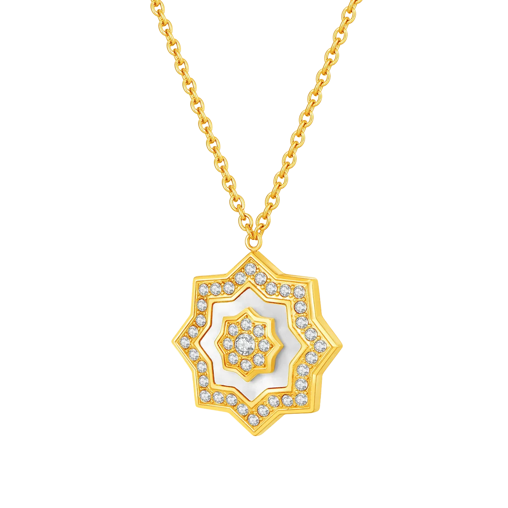 Najm / Necklace Pearl Gold