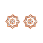 Najm / Earrings Pearl Rose Gold