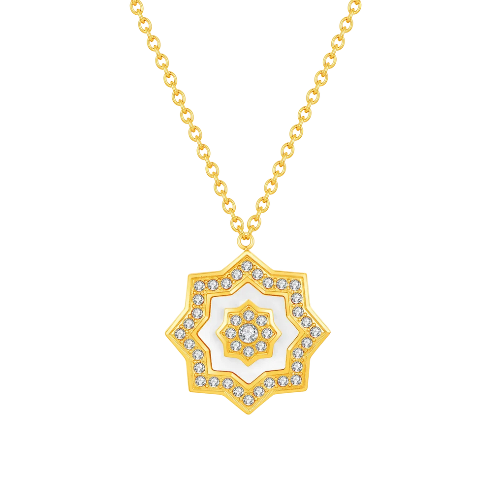 Najm / Necklace Pearl Gold