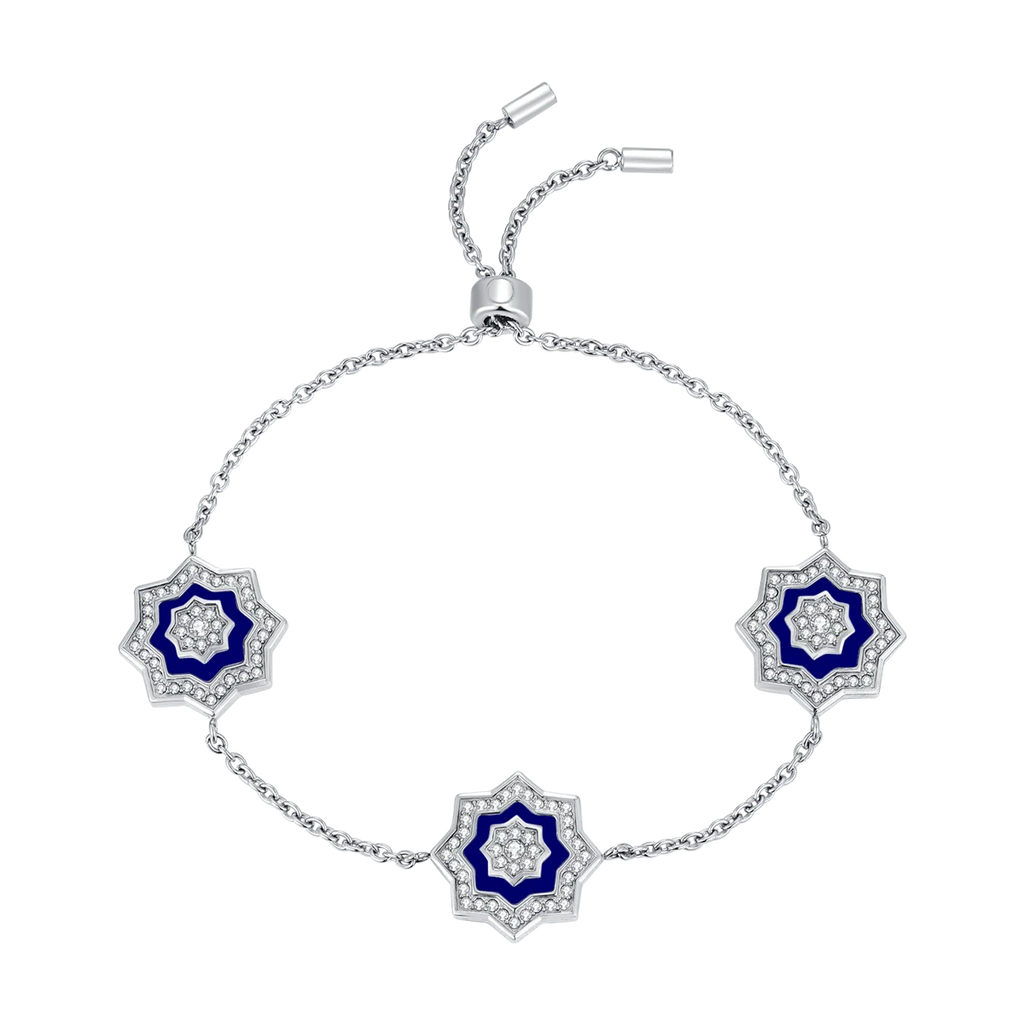 Najm / Bracelet Blue Silver