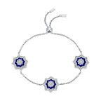 Najm / Bracelet Blue Silver