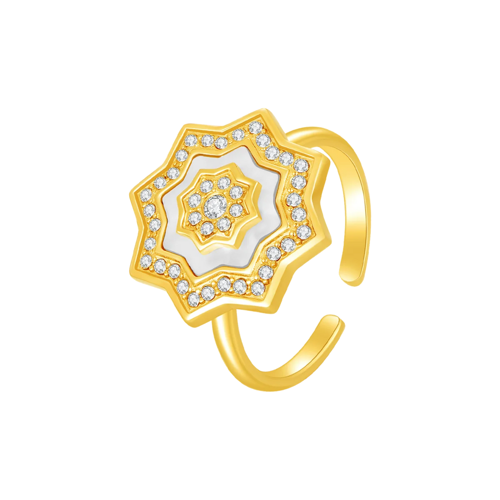 Najm / Ring Pearl Gold