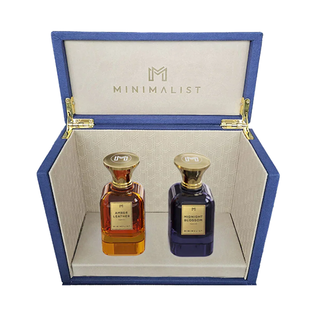 Midnight Blossom / Amber Leather Parfum Gift Box