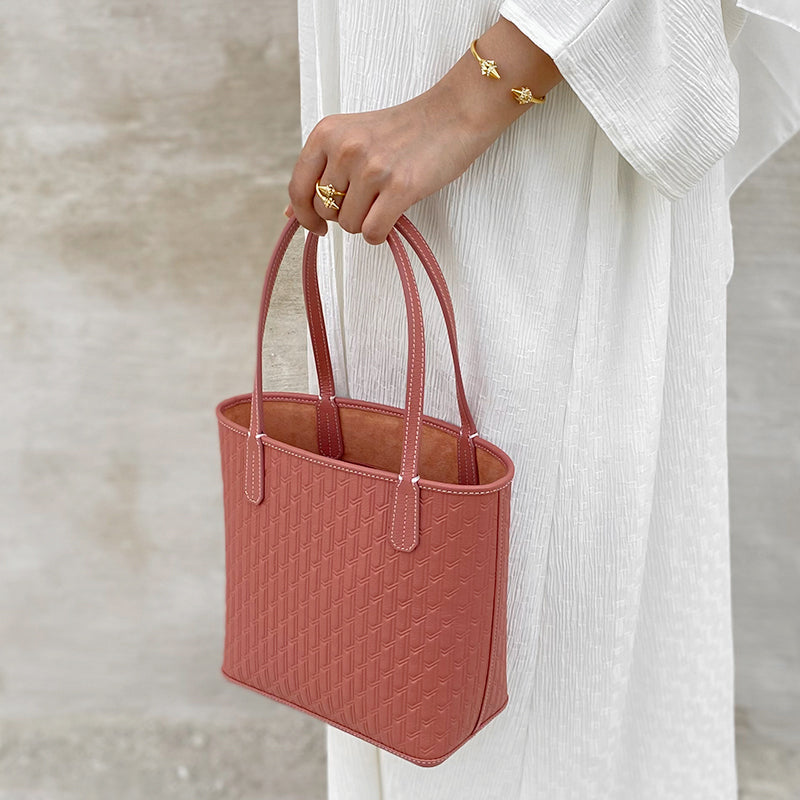 Mini Tote Bag / Pink
